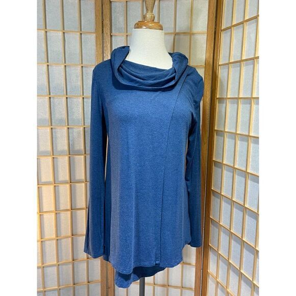 Soft Surroundings XS Blue Layered Tunic - Picture 1 of 14